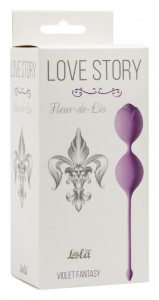 МС 3006-05Lola Вагинальные шарики Love Story Fleur-de-lisa Violet Fantasy