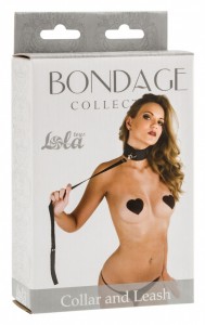 МС 1057-02Lola Ошейник Bondage Collection Collar and Leash Plus Size