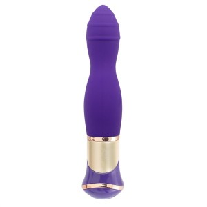 МС 173806purHW Вибратор ECSTASY Deluxe Rippled Vibe purple 			