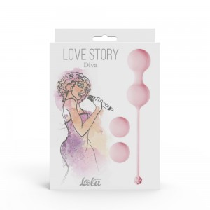 МС 3012-01lola Набор вагинальных шариков Love Story Diva Tea 