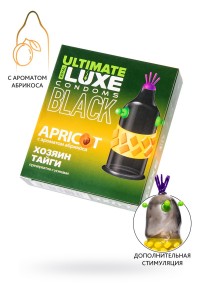 МС Luxe Презервативы BLACK ULTIMATE Хозяин Тайги (Абрикос) 4739lux			