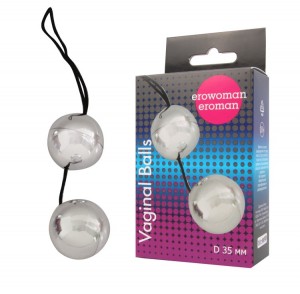 ЕК 10097 Z EE	 Шарики вагинальные BALLS  D 35 мм, вес 50 г арт. EE			