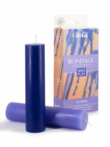 МС 1067-02lola Набор из 2 Wax Play свечей Bondage To Flame 1067-02lola			