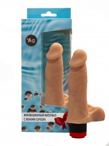 MIF 9102-02 BX DD Вибромассажер с ионами серебра №2 реалистик																										