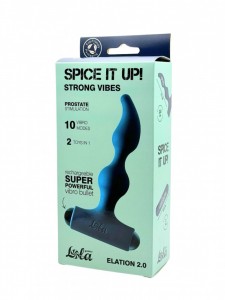 МС 8018-05lola Анальная пробка с перезаряжаемой вибропулей Spice it Up Elation 																		