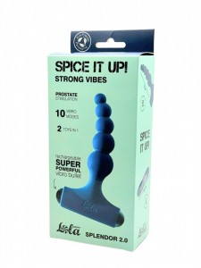 МС 8017-05lola Анальная пробка с перезаряжаемой вибропулей Spice it Up Splendor																			