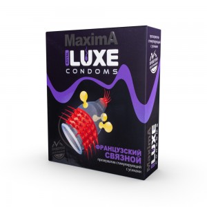 МС Luxe ПРЕЗЕРВАТИВ MAXIMA №1 Французский Связной			