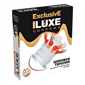 МС ПРЕЗЕРВАТИВ LUXE EXCLUSIVE ШОКОВАЯ ТЕРАПИЯ 1шт.
