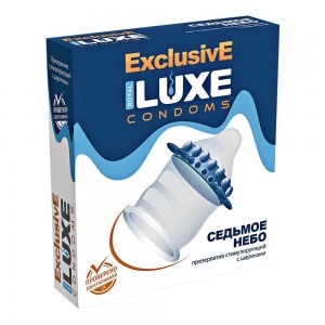 МС ПРЕЗЕРВАТИВ LUXE EXCLUSIVE СЕДЬМОЕ НЕБО (шары и усы) 1 штука			